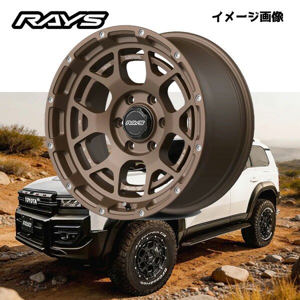 乐天商城 - トヨタ TOYOTA ランドクルーザー 250 LANDCRUISER 250 【送料無料・4本セット】 RAYS レイズ ホイール TEAM DAYTONA M6 18x8.5J +55 6-139.7 ダークブロンズ(JPL)