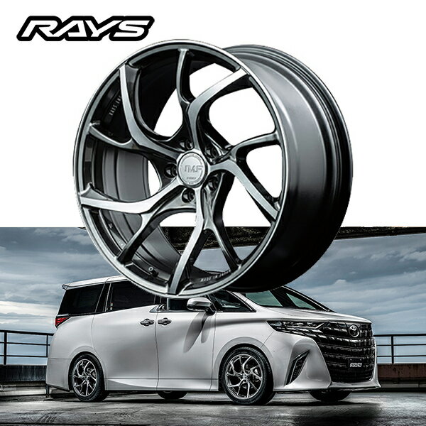 Rakuten - 40系 アルファード ALPHARD ヴェルファイア VELLFIRE【送料無料・4本セット】RAYS レイズ ホイール VMF C-01 20x8.5J +38 +45 5-120 ダイヤモンドカット/シャイニングブラックメタル(HX)