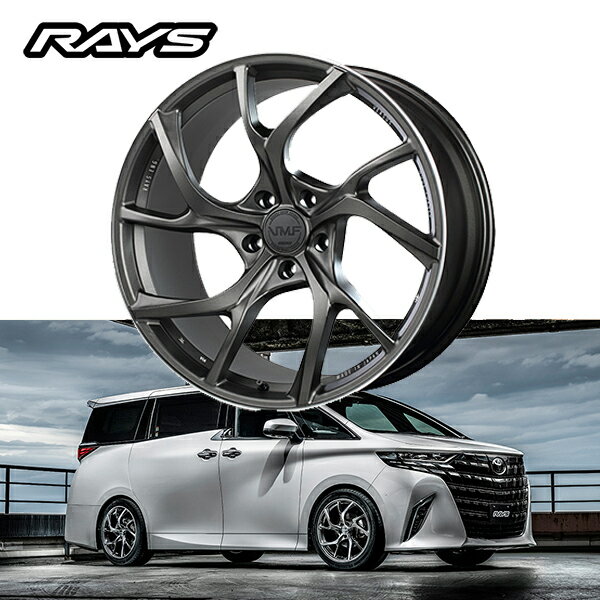 樂天商城 - 40系 アルファード ALPHARD ヴェルファイア VELLFIRE【送料無料・4本セット】RAYS レイズ ホイール VMF C-01 20x8.5J +38 +45 5-120 マットガンブラック/リムエッジDC(MK)