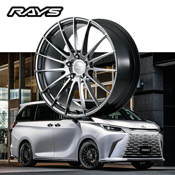 レクサス LEXUS LM トヨタ 40系 アルファード ヴェルファイア TOYOTA ALPHARD VELLFIRE【送料無料・4本セット】RAYS レイズ ホイール VMF L-01 21x8.5J +40 5-120 シャイニングライトメタル(SI)