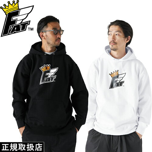 FAT エフ エイ ティー FOODY F32020-SW02 PULLOVER HOODIE プルオーバー フーディー PARKA パーカー 長袖 TOPS トップス LOGO ロゴ 無地 SKINNY スキニー ファット JUMBO ジャンボ PRESENT プレゼント GIFT ギフト 男女兼用 即日発送 翌日配達 正規品 送料無料