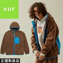 HUF nt FORT POINT SHERPA JACKET tH[g |Cg VFp WPbg JK00326 OUTER AE^[ TOPS gbvX  BOA {A PRESENT v[g GIFT Mtg DUST BROWN _Xg uE XL Xg[g jp lC  zB K戵X Ki 