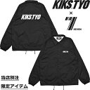 KIKS TYO LbNX eB[CI[ KIKS TYO LOGO COACH JACKET Xʒ ACe KT2003NM-02 LbNXeB[CI[ S R[` WPbg OUTER AE^[ TOPS gbvX  BLACK ubN S M XL jp lC  zB K戵X Ki 