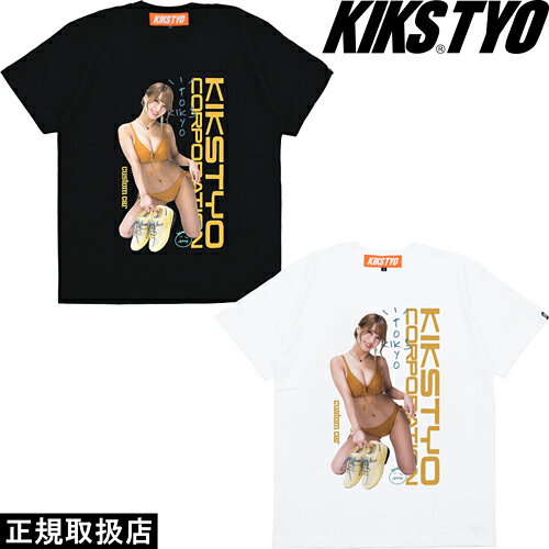 KIKS TYO キックス ティーワイオー KIKSTYO × CUSTOM CAR × 橋本梨菜 AIR MAX 1 TRAVIS SCOTT CACT.US GOLD KT2207KC-04 半袖 Tシャツ トップス カスタムカー NIKE ナイキ エアマックス トラビススコットカクタス ゴールド スニーカー ロゴ コラボ 正規品 送料無料