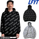 LFYT Lafayette ラファイエット OUTLINE LOGO ALLOVER HOODED SWEATSHIRT アウトライン ロゴ オールオーバー フーデッド スウェットシャツ LA200501 PARKA パーカー HOODIE フーディー PULLOVER プルオーバー 長袖 男女兼用 即日発送 翌日配達 正規取扱店 正規品 送料無料