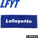 LFYT エルエフワイティー Lafayette LOGO JACQUARD TOWEL LS252301 ラファイエット ロゴ ジャカード タオル アウトドア...