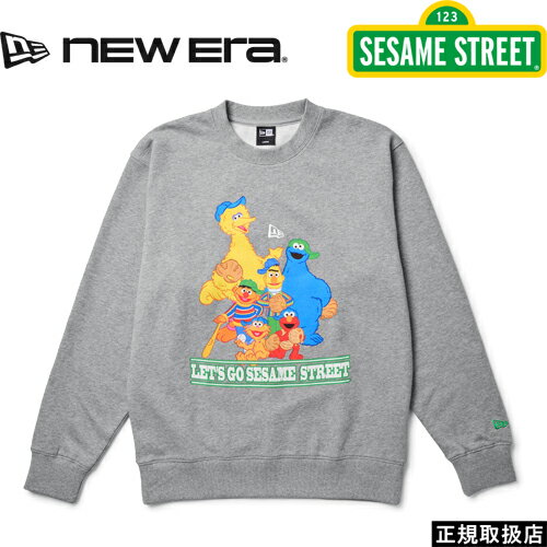 NEWERA˥塼΢SWEATCREWNECKSESAMESTREETBASEBALL