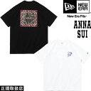 NEW ERA ニューエラ S/S COTTON T-SHIRTS ANNA SUI 14124676 14124677 ショートスリーブ コットン Tシャツ アナスイ 半袖 TOPS トップス COLLABORATION コラボ PRESET プレゼント GIFT ギフト 男女兼用 オススメ 人気 即日発送 翌日配達 正規品 正規取扱店 送料無料