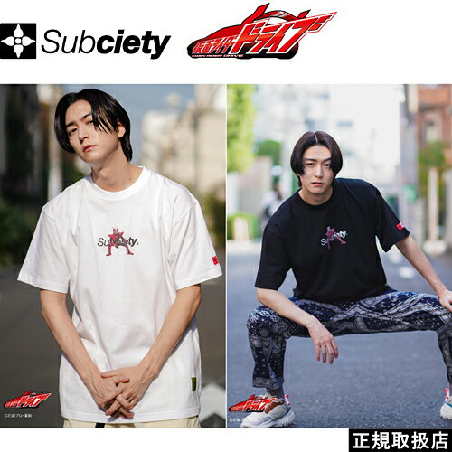 Subciety サブサエティ DRIVE S/S ドライブ ショートスリーブ 105-40267 半袖 Tシャツ TOPS トップス LOGO ロゴ COLL...