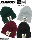 楽天7-SEVEN-XLARGE エクストララージ XLARGE × NEWERA WALKING APE CUFF BEANIE ニューエラ ウォーキング エイプ カフ ビーニー 101221051012 KNIT CAP ニット キャップ 帽子 OG GORILLA LOGO オージー ゴリラ ロゴ プレゼント ギフト 男女兼用 人気 即日発送 翌日配達 正規品 送料無料