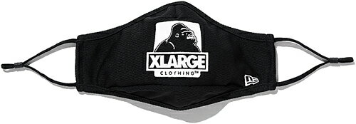 XLARGE エクストララージ XLARGE × NEW ERA FACE COVERING OG 101212054011 マスク ニューエラ OG ゴリラ ロゴ コラボ 小物 アクセサリー フェイス カバー BLACK ブラック 正規品 送料無料