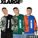 XLARGE エクストララージ CAMO CREWNECK SWEAT カモ クルーネック スウェット 01194213 TOPS トップス 長袖 OG GOR...