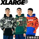XLARGE エクストララージ CAMO PULLOVER HOODED SWEAT 01194212 カモ プルオーバー フーデッド スウェット PARKA ...