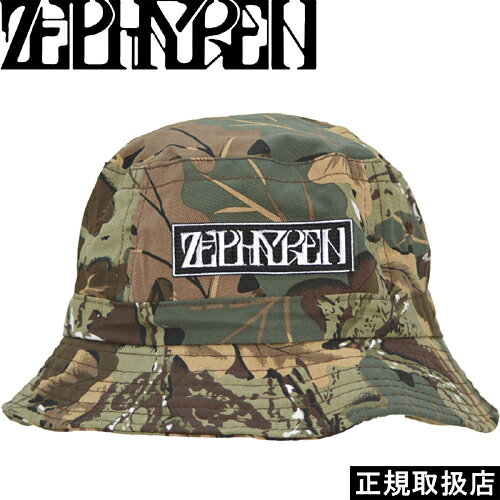 Zephyren ゼファレン BUCKET HAT VISIONARY ZEH2482 バケット ハット ビジョナリー 帽子 CAP キャップ CAP 小物 オススメ PRESENT プレゼント 迷彩 CAMOUFLAGE カモフラージュ LOGO ロゴ ストリート 男女兼用 定番 人気 即日発送 翌日配達 正規取扱店 正規品 送料無料