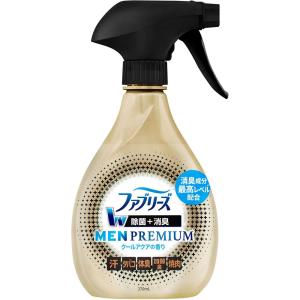 ファブリーズ W除菌 消臭 プレミアムメン クールアクアの香り 本体 370ml