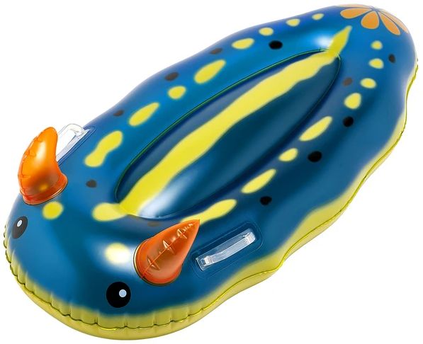 フロート 浮き具 ウミウシフロート 浮き輪 120×62 プール 水遊び