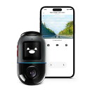 送料無料 70mai Dash Cam Omni 32GB 前後左右360度撮影対応ドライブレコーダー eMMCストレージ SDカード不要 車用ドラレコ 小型 200万画素 HDR 安全運転支援機能搭載 駐車監視 GPS内蔵 Wi-Fi/Bluetooth搭載 APP連動 LED信号機対応 ノイズ対策済 TELEC認証 ブラック グレー