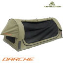 AD SWAG900【DARCHE 正規品】 特許時術「AIR VOLUTION」システムを装備したモデル 簡単設営 収納バッグ付き 送料無料 DARCHE ソロキャンプ グランピング キャンプ オーバーランド ソロテント スワッグ《SW》テント 丈夫 頑丈 タフ(4)