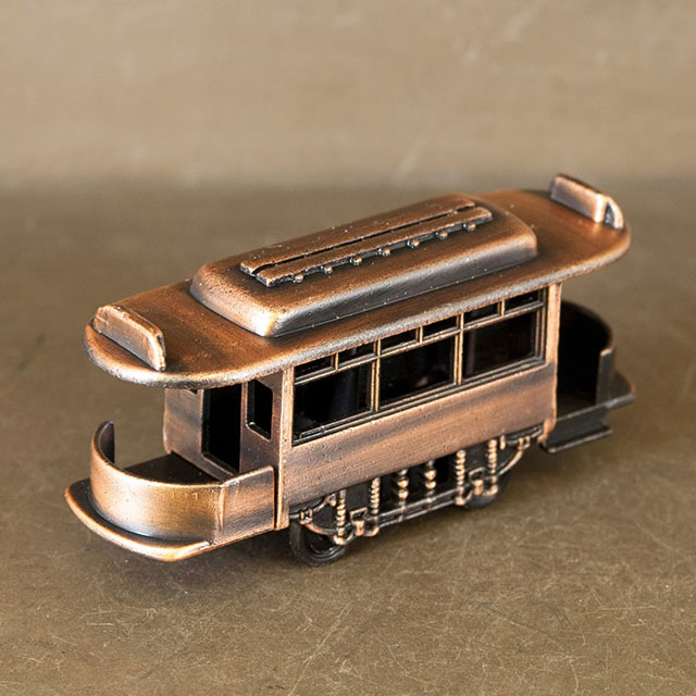 アンティーク調 鉛筆削り クラシック路面電車 180 手動 えんぴつ削り かわいい おしゃれ えんぴつけずり 鉛筆けずり アンティーク 雑貨 オブジェ インテリ...