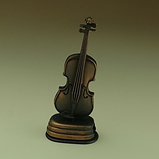 『アンティーク調 鉛筆削り』 バイオリン ミニチュア 鉛筆削り 【即納】