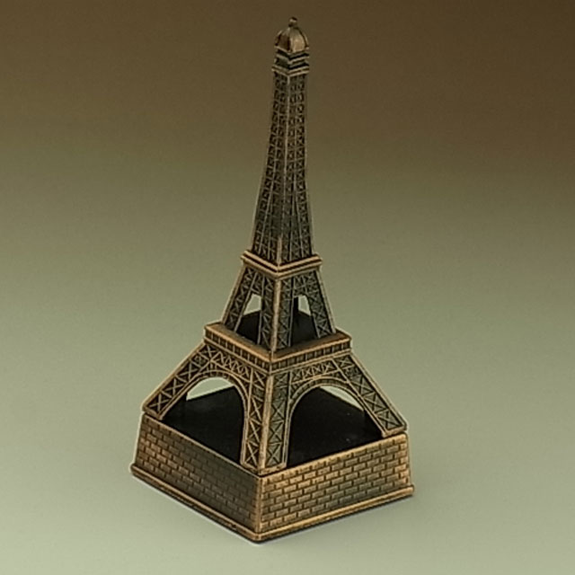 『アンティーク調 鉛筆削り』 エッフェル塔 ミニチュア 鉛筆削り 【即納】