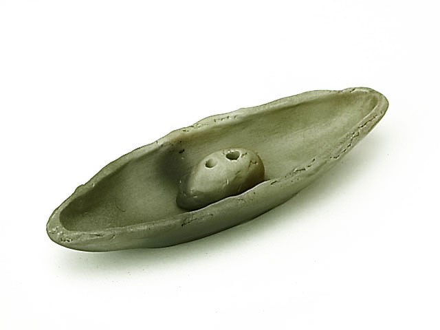 『お香・お香立て』花を生けても、香を焚いてもNo.2のお香立て　一点物 【即納】陶器 陶芸 日本 匠 一..