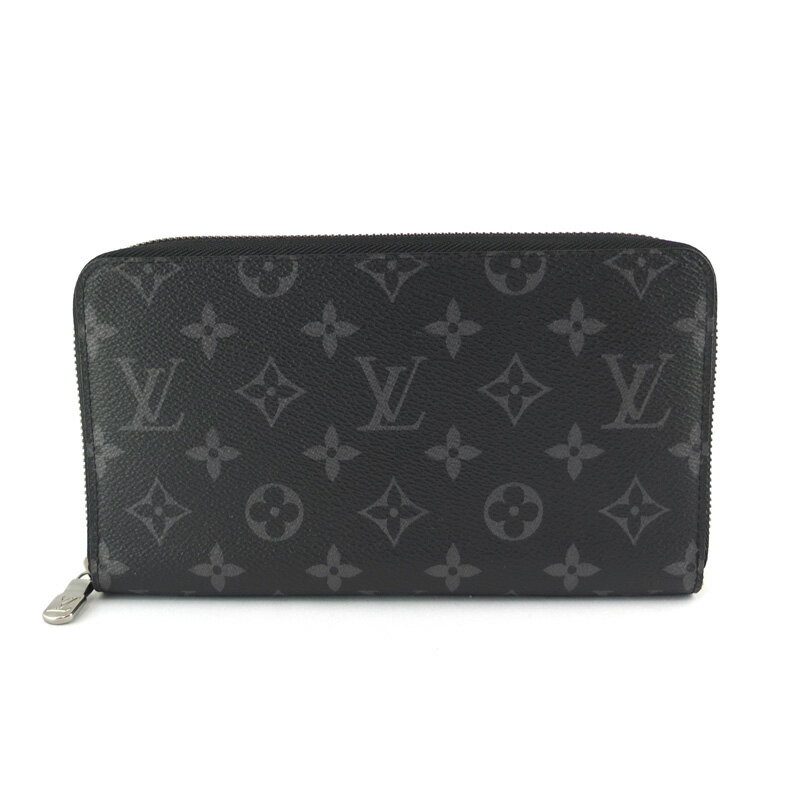 Rakuten - ルイ ヴィトン LOUIS VUITTON ジッピー オーガナイザーNM M82081 ラウンドファスナー長財布 モノグラム エクリプス メンズ 【中古】