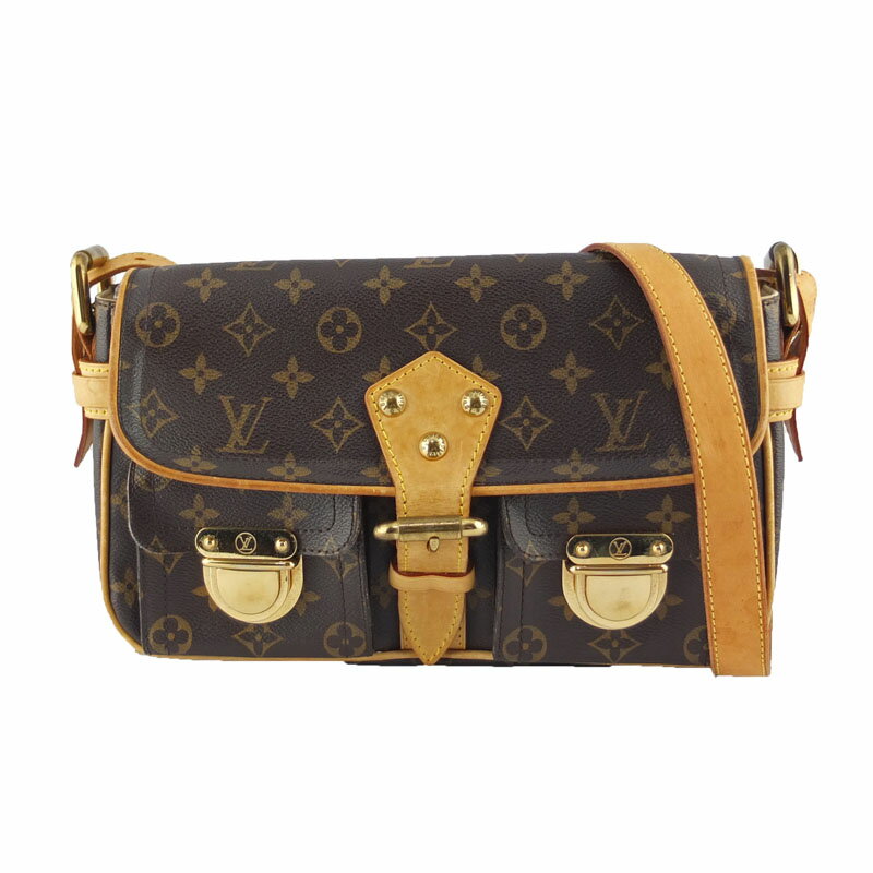 ルイ ヴィトン LOUIS VUITTON ハドソン M40027 ショルダーバッグ モノグラム レディース 【中古】