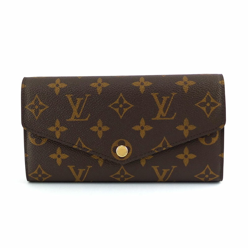 ルイ ヴィトン LOUIS VUITTON ポルトフォイユ サラ M60531 二つ折り長財布 モノグラム ブラウン 【中古】