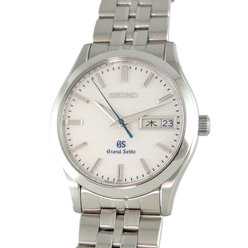 セイコー SEIKO グランドセイコー GS SBGT039 9F83-0AK0 クォーツ シルバー文字盤 130周年記念モデル 1000本限定 メンズ 腕時計 SS 【OH済み】【中古】
