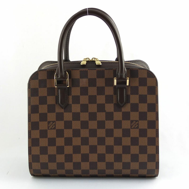 ルイ ヴィトン LOUIS VUITTON トリアナ N51155 ハンドバッグ ダミエ エベヌ レディース 【中古】