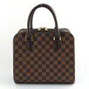 ルイ ヴィトン LOUIS VUITTON トリアナ N51155 ハンドバッグ ダミエ エベヌ レディース 【中古】