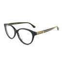 グッチ GUCCI メガネ GG0379OA 眼鏡 ブラック プラスチック 度入り 【中古】