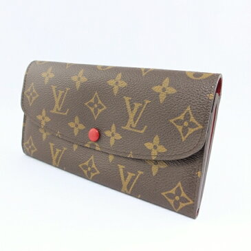 ルイ　ヴィトン　LOUIS　VUITTON　ポルトフォイユ　エミリー　M60136　モノグラム　二つ折り長財布　【中古】