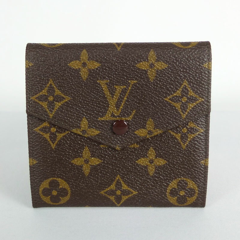 ルイ ヴィトン LOUIS VUITTON ポルトモネ・ビエ・カルトクレディ　M61660　モノグラム　Wホック財布 【中古】