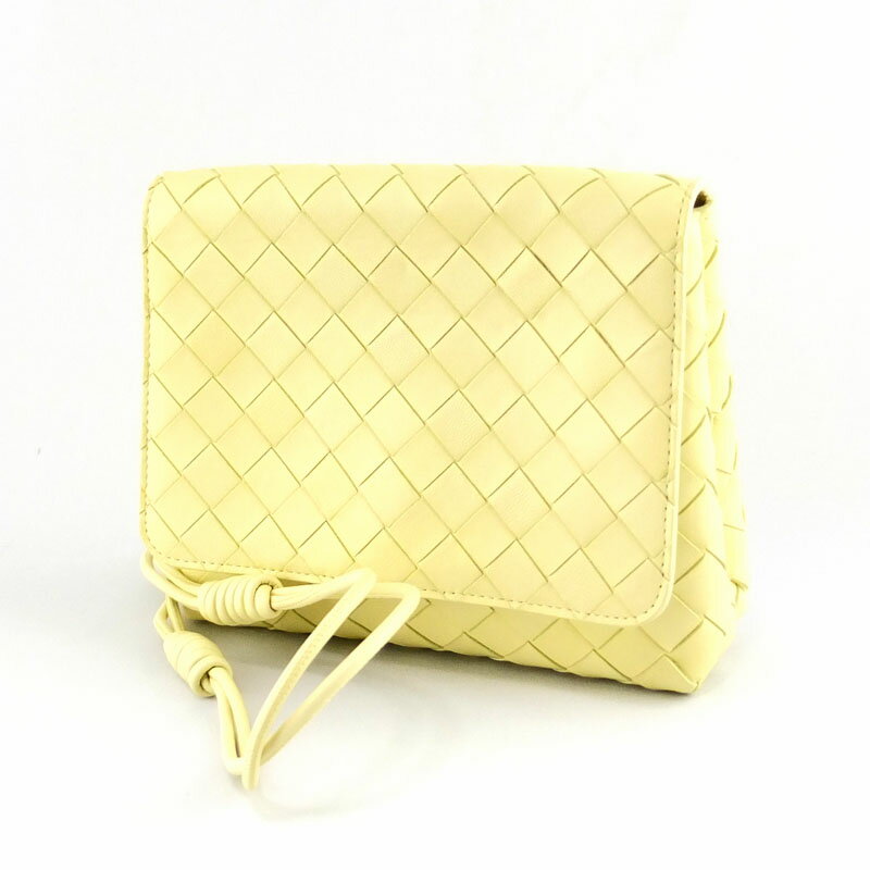 Rakuten - ボッテガ ヴェネタ BOTTEGA VENETA イントレチャート ミニ ショルダーバッグ 741897 ラムスキン レディース 【中古】