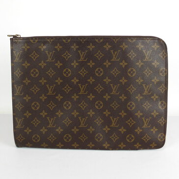 ルイ ヴィトン LOUIS VUITTON ポッシュ・ドキュマン　M53456　モノグラム　書類ケース　クラッチバッグ　メンズ 【中古】