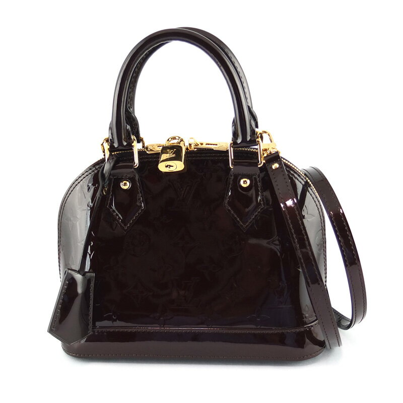 Rakuten - ルイ ヴィトン LOUIS VUITTON アルマBB 2WAYバッグ M91678 ハンドバッグ モノグラム ヴェルニ アマラント レディース 【中古】