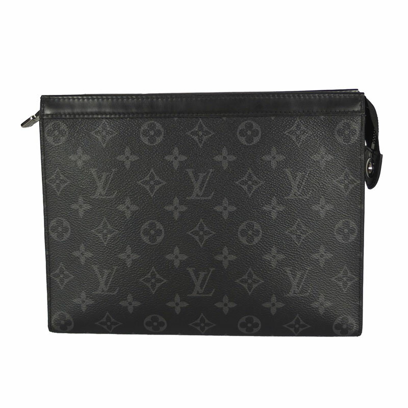 ルイ ヴィトン LOUIS VUITTON ポシェット ヴォワヤージュ MM M61692　モノグラム エクリプス　クラッチバッグ　セカンドバッグ　メンズ 【中古】