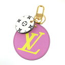 ルイ ヴィトン LOUIS VUITTON ポルトクレ イリュストレ M67848 バッグチャーム キーホルダー モノグラム ジャイアント マルチカラー レディ...