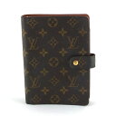 ルイ ヴィトン LOUIS VUITTON アジェンダMM R20105 手帳カバー モノグラム 【中古】