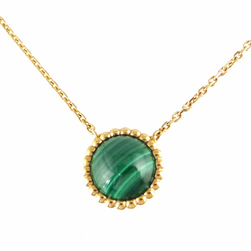 ヴァンクリーフ&アーペル Van Cleef ＆ Arpels ペルレ クルール ペンダント VCARP4DM00 ネックレス K18YG イエローゴールド マラカイト アクセサリー レディース 【中古】のサムネイル