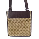グッチ GUCCI ショルダーバッグ 27639 GGキャンバス ベージュ 【中古】