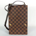 ルイ ヴィトン LOUIS VUITTON ポートベロー N45271 ショルダーバッグ ダミエ エベヌ 【中古】