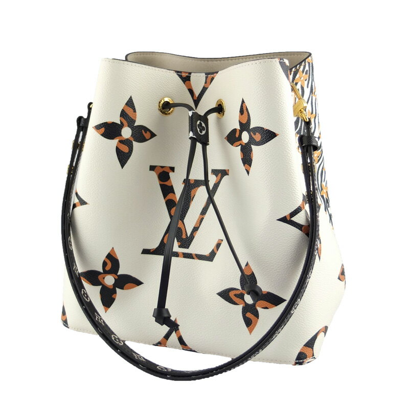 乐天商城 - ルイ ヴィトン LOUIS VUITTON ネオノエ M44679 ショルダーバッグ モノグラム ジャングル イヴォワール レディース 【中古】