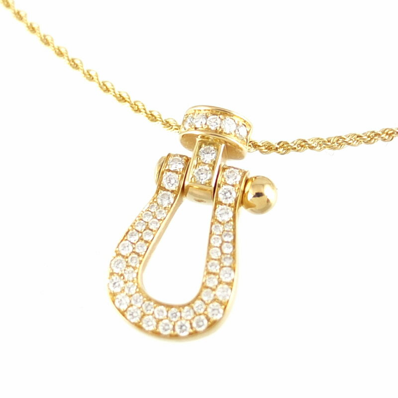 樂天商城 - フレッド FRED フォース10 ネックレス ペンダント ラージモデル 3B0209 K18YG イエローゴールド ダイヤモンド アクセサリー 【中古】