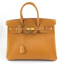 エルメス HERMES バーキン35 ハンドバッグ アルデンヌ ゴールド金具 □C刻印 1999年製造 レディース 【中古】