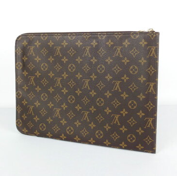 ルイ ヴィトン LOUIS VUITTON ポッシュ・ドキュマン　M53456　モノグラム　書類ケース　クラッチバッグ　メンズ 【中古】