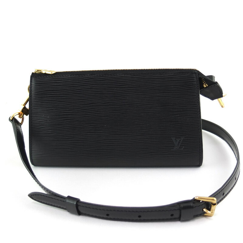 ルイ ヴィトン LOUIS VUITTON ポシェット アクセソワール M52982 ショルダーバッグ エピ ノワール ブラック 【中古】
