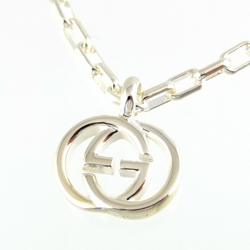 Rakuten - グッチ GUCCI インターロッキング ネックレス ペンダント 295710 Ag925 シルバー アクセサリー 【中古】